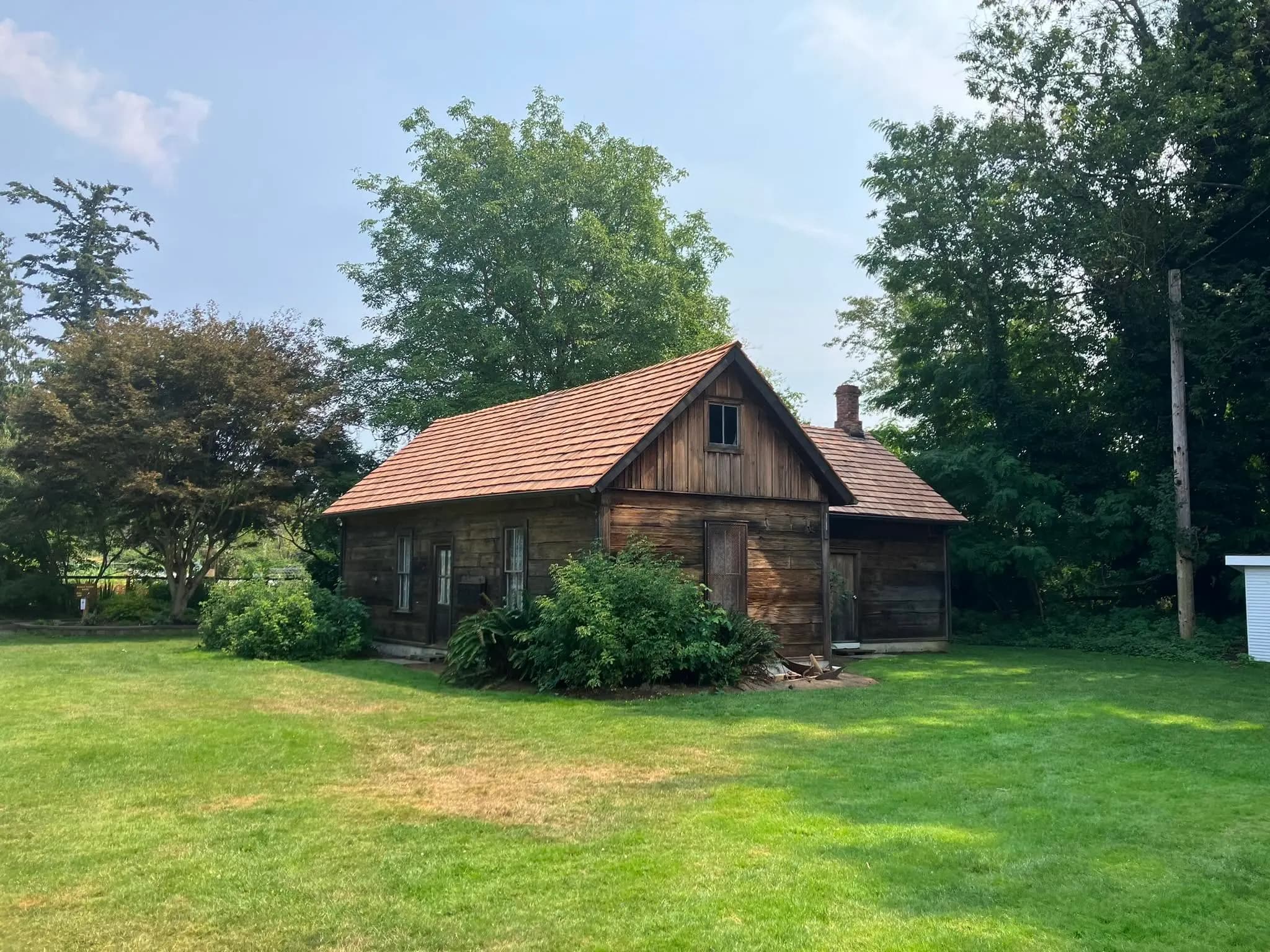 The historic Gehl Home in Jennings Memorial Park