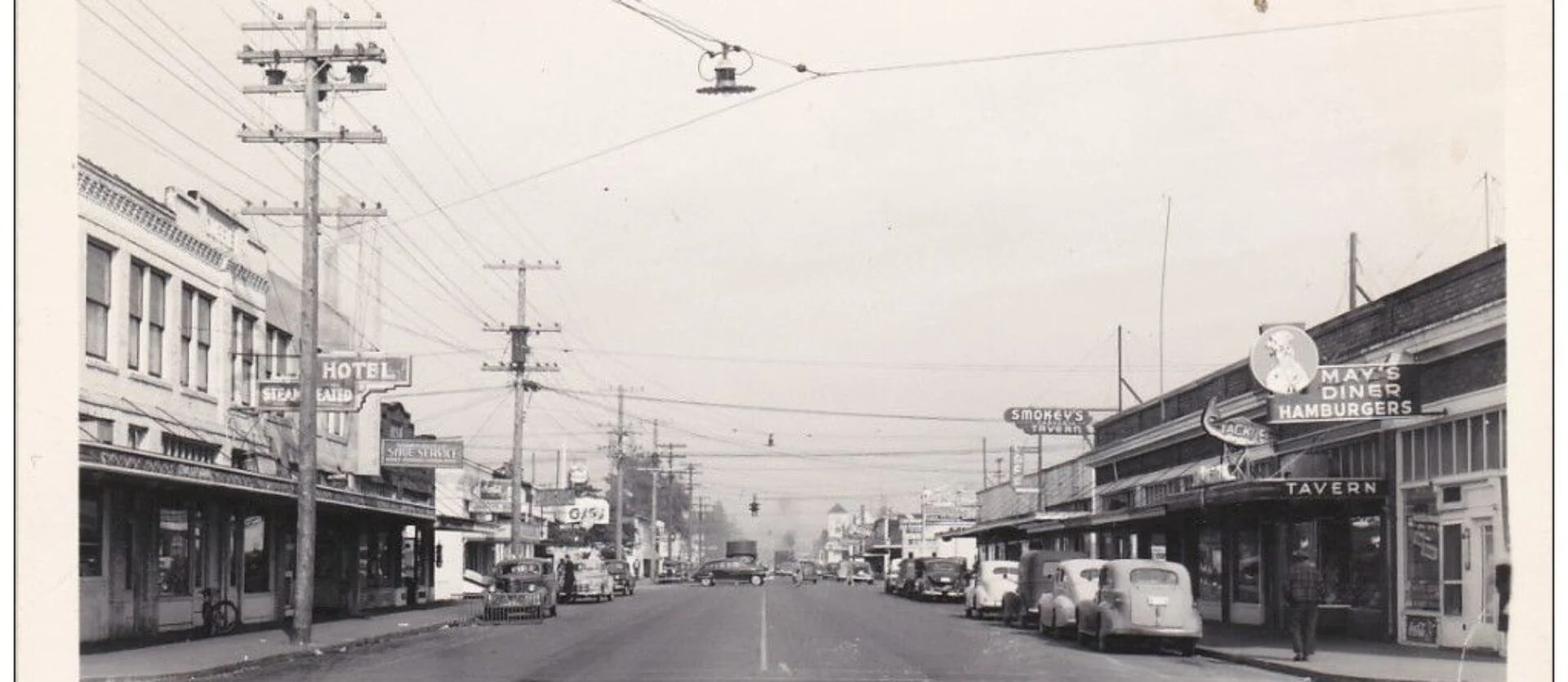Historic downtown Marysville photograph
