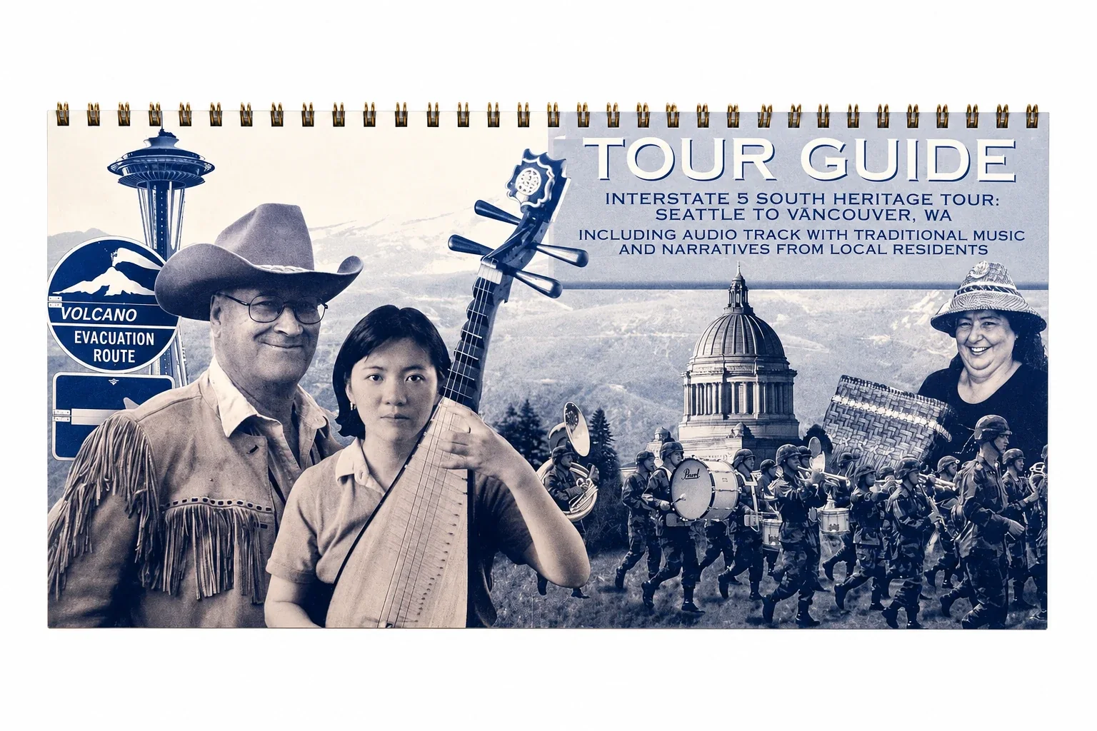 Cover of the Interstate 5 South heritage tour guide