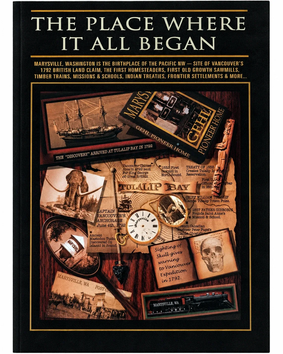 Cover of The Place Where It All Began Marysville history DVD
